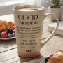 Taza 3d Cerámica 500 ml - Estilo: Good Morning