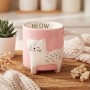 Foto de Taza 3d Cerámica - Estilo: Pink Cat Cute Animal