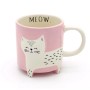 Taza 3d Cerámica 500ml - Estilo: Pink Cat Cute Animal