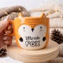 Taza 3d Cerámica - Estilo: Little Cut Fox