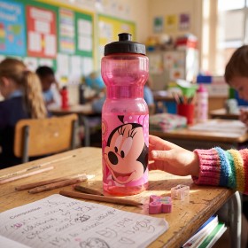 Foto de Botella de Plástico 850 ml - Estilo: Minnie Mouse