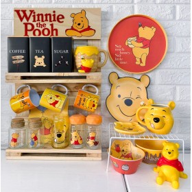 Foto de Estación de Café Rústica “Winnie Pooh” con Mueble de Madera Incluido | ¡Envío Gratis!