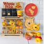 Foto de Estación de Café Rústica “Winnie Pooh” con Mueble de Madera Incluido | ¡Envío Gratis!