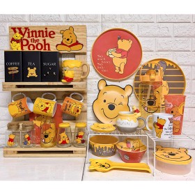 Foto de Estación de Café Rústica “Winnie Pooh” con Mueble de Madera Incluido | ¡Envío Gratis!