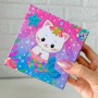 Caja De Cartón Decorativa - Estilo: Mermaid Cat