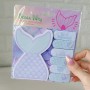 Notas Adhesivas - Estilo: Mermaid