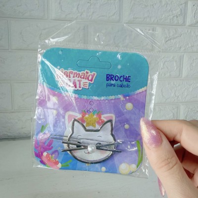Foto de Broche Para Cabello - Estilo: Mermaid Cat