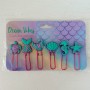 Clips Decorativos - Estilo: Mermaid Ocean Vibes