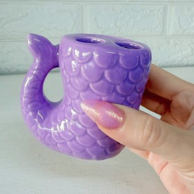 Foto de Porta Cepillos - Estilo: Mermaid Ocean Vibes