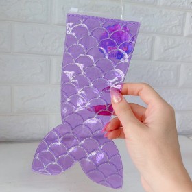 Foto de Estuche Plano Cola De Sirena - Estilo: Mermaid Cat