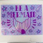 Mantel Lenticular - Estilo: Mermaid Ocean Vibes