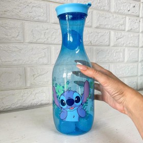 Foto de Garrafa De Plástico Con Tapa- Estilo: Stitch