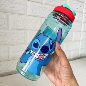 Foto de Botella Plastica Con Tapa - Estilo: Stitch