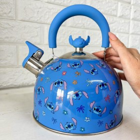Foto de Tetera De Acero Inoxidable - Estilo: Stitch