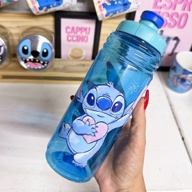 Foto de Botella De Plastico Con Tapa - Estilo: Stitch